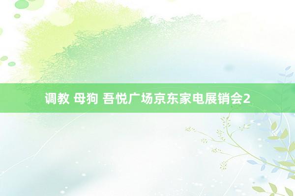 调教 母狗 吾悦广场京东家电展销会2